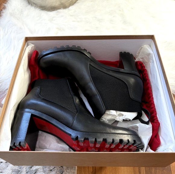 Christian Louboutin Shoes - Authentic Christian Louboutin Marchacroche 70 Calf Boots